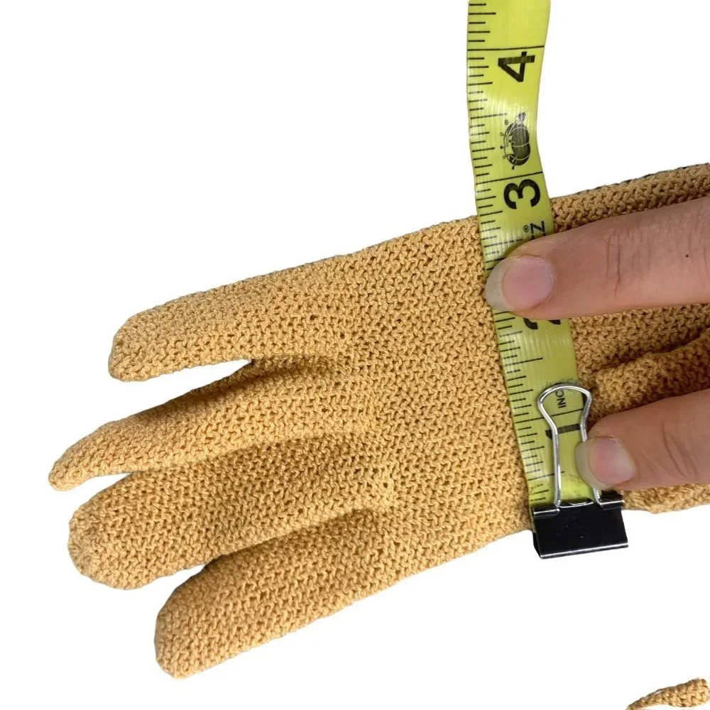 Vintage 50s Wear Right Crepe String Woven Gloves